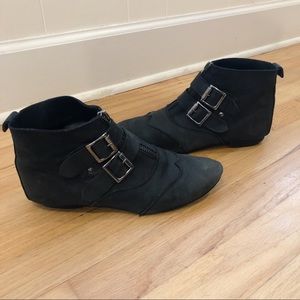 Free People Genuine Leather Bootie